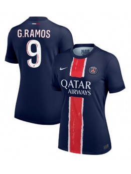 Paris Saint-Germain Goncalo Ramos #9 Replika Hemmakläder Dam 2024-25 Kortärmad